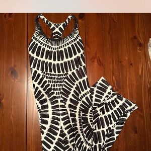 Trina Turk Monochrome Geometric Dress